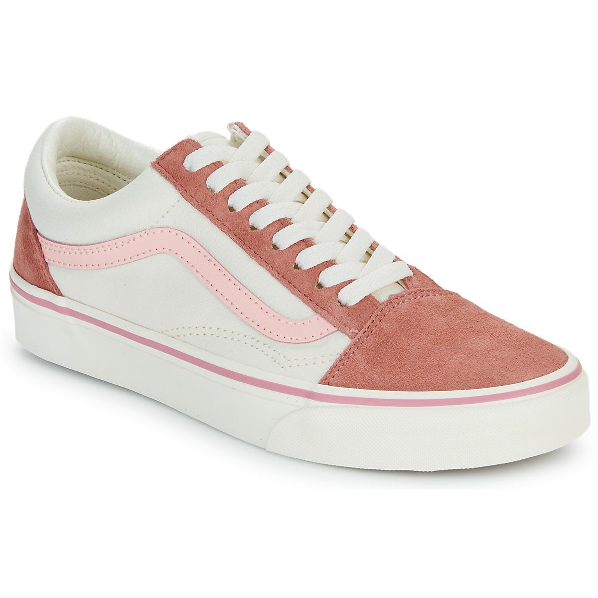 Vans on sale pink shoes