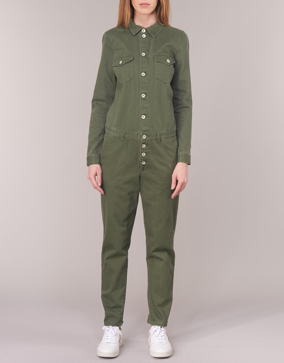 only green jumpsuit