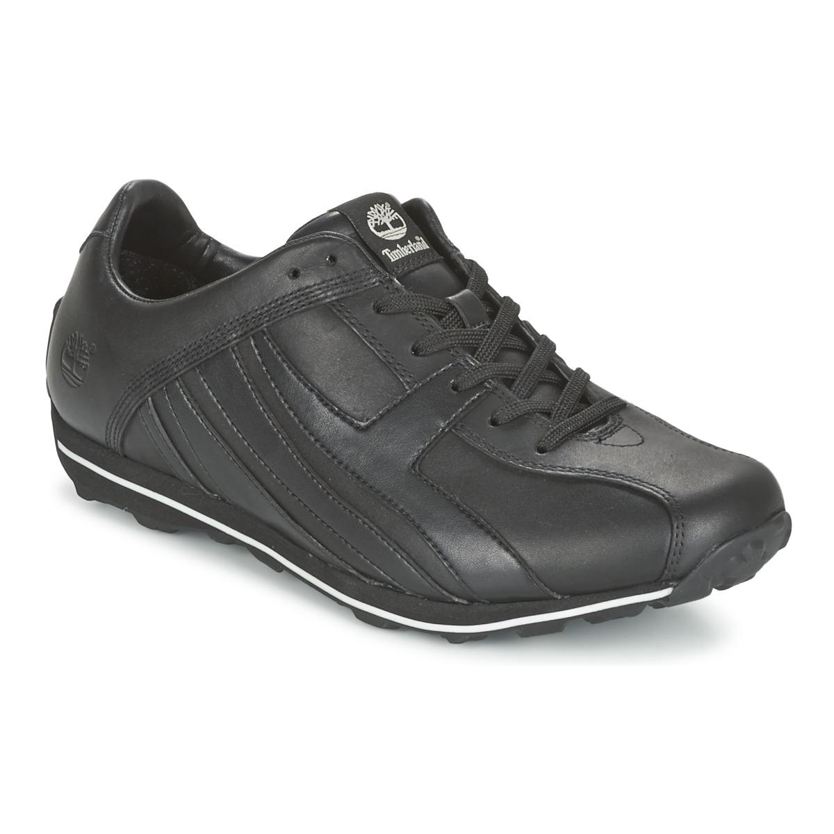 Timberland Leather Trainer Low Men's Shoes (trainers) In Black for Men ...