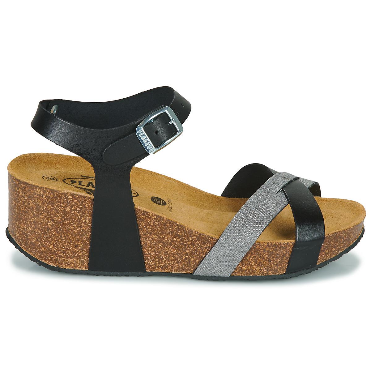 Plakton Sandals So Final in Blue Lyst UK