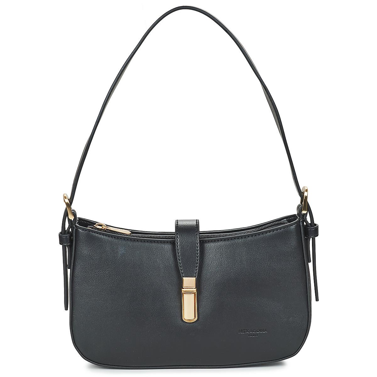 Hexagona Shoulder Bag Solange in Black Lyst UK
