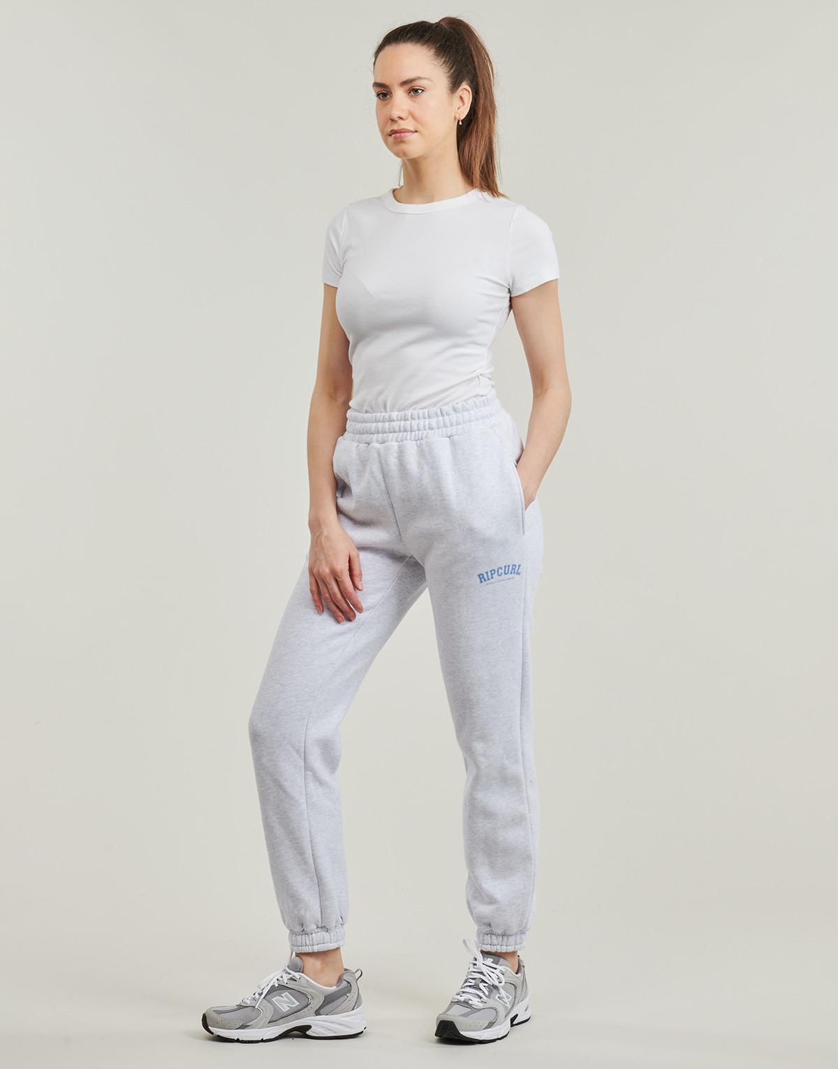 Rip Curl Tracksuit Bottoms Varsity Pants in Grey Lyst UK