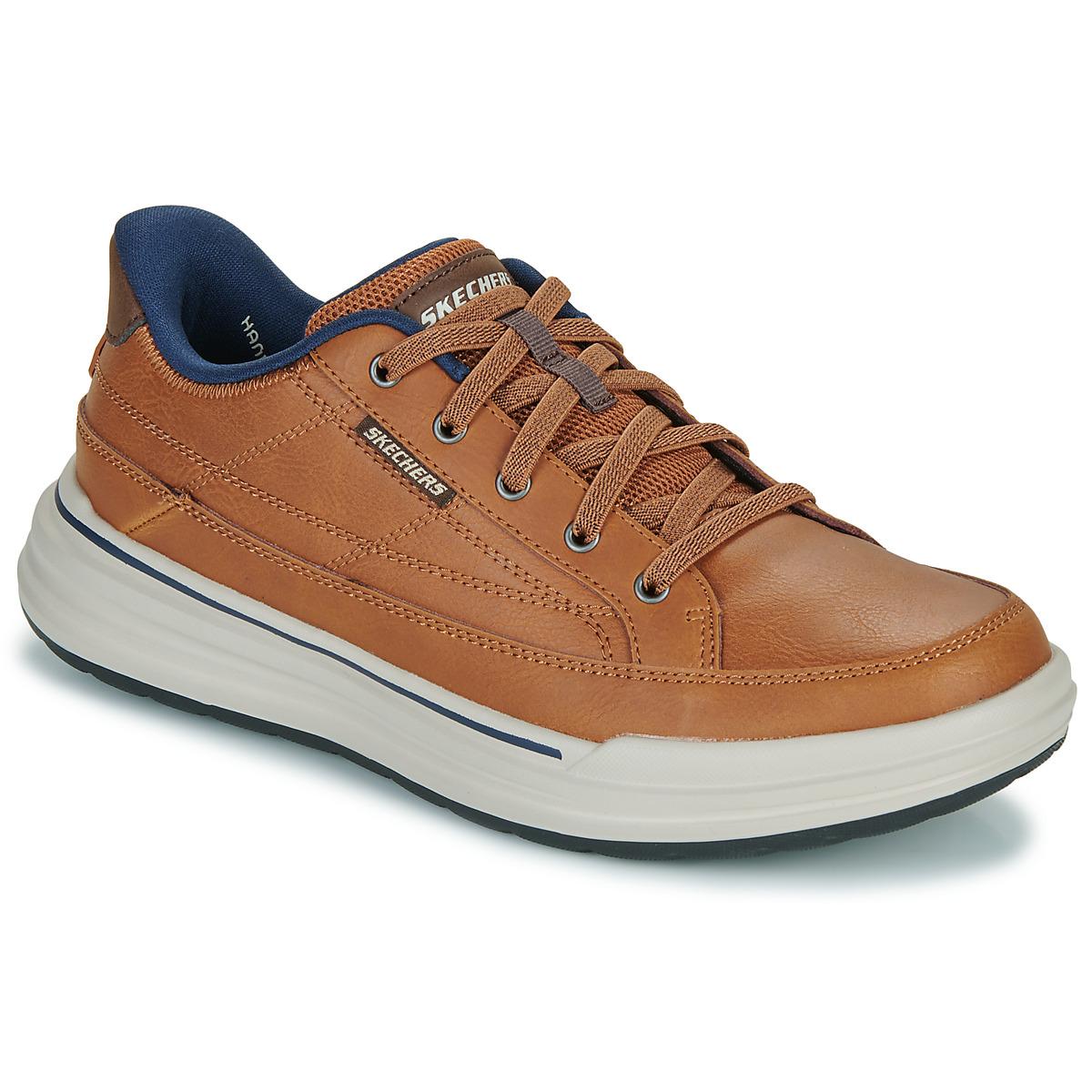 skechers brown casual shoes