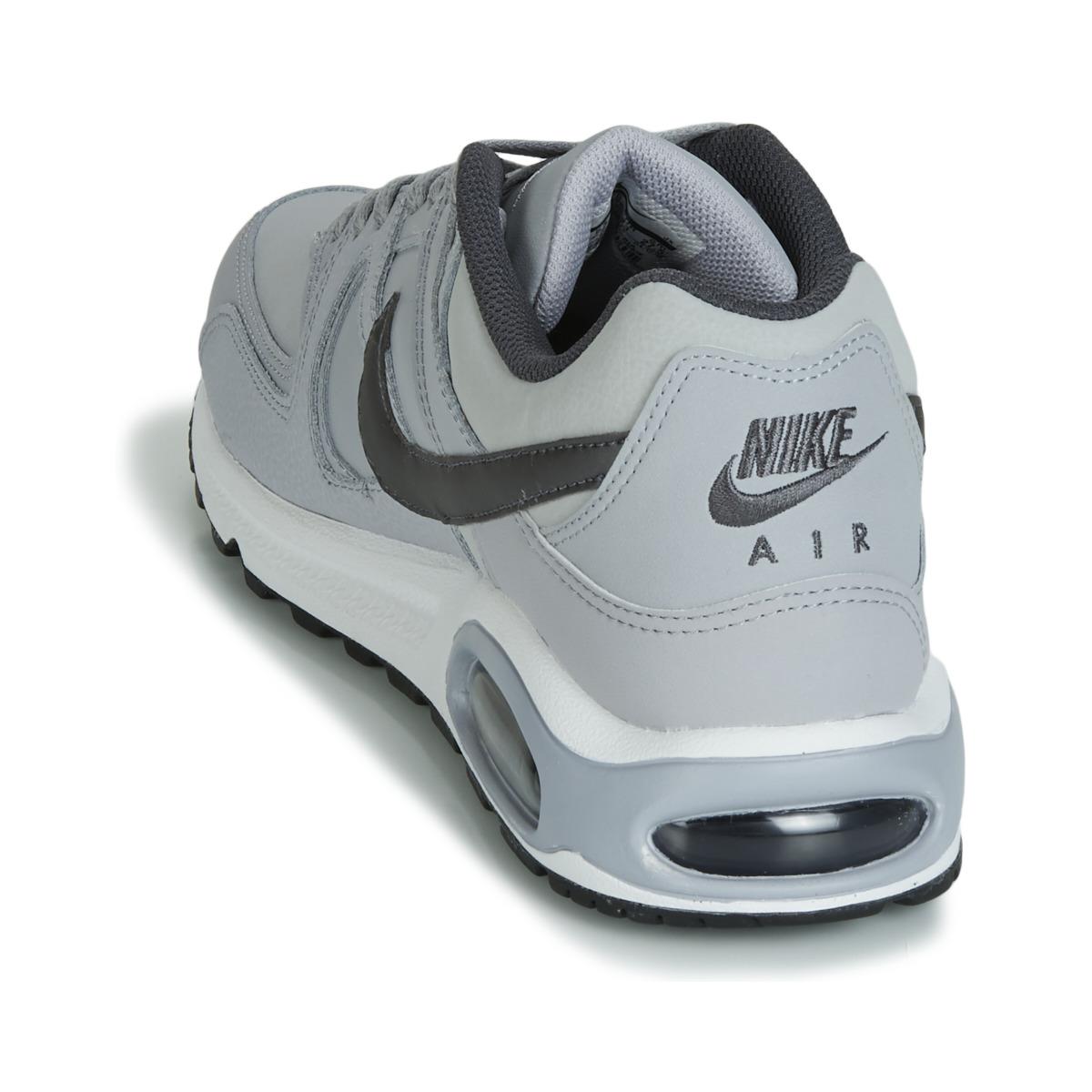 nike grey leather shoes