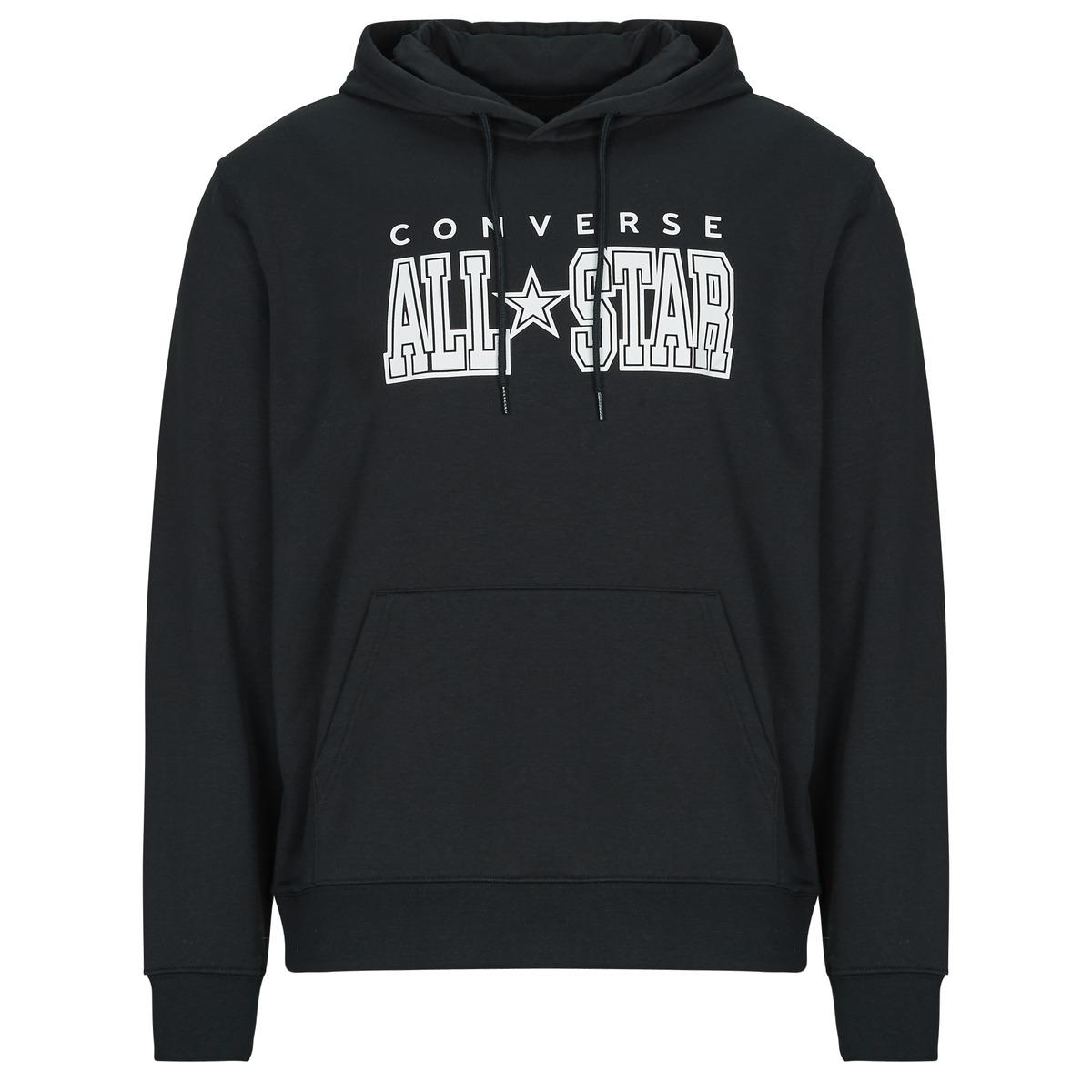 Converse Sweatshirt All Star Hoodie in Black for Men Lyst UK