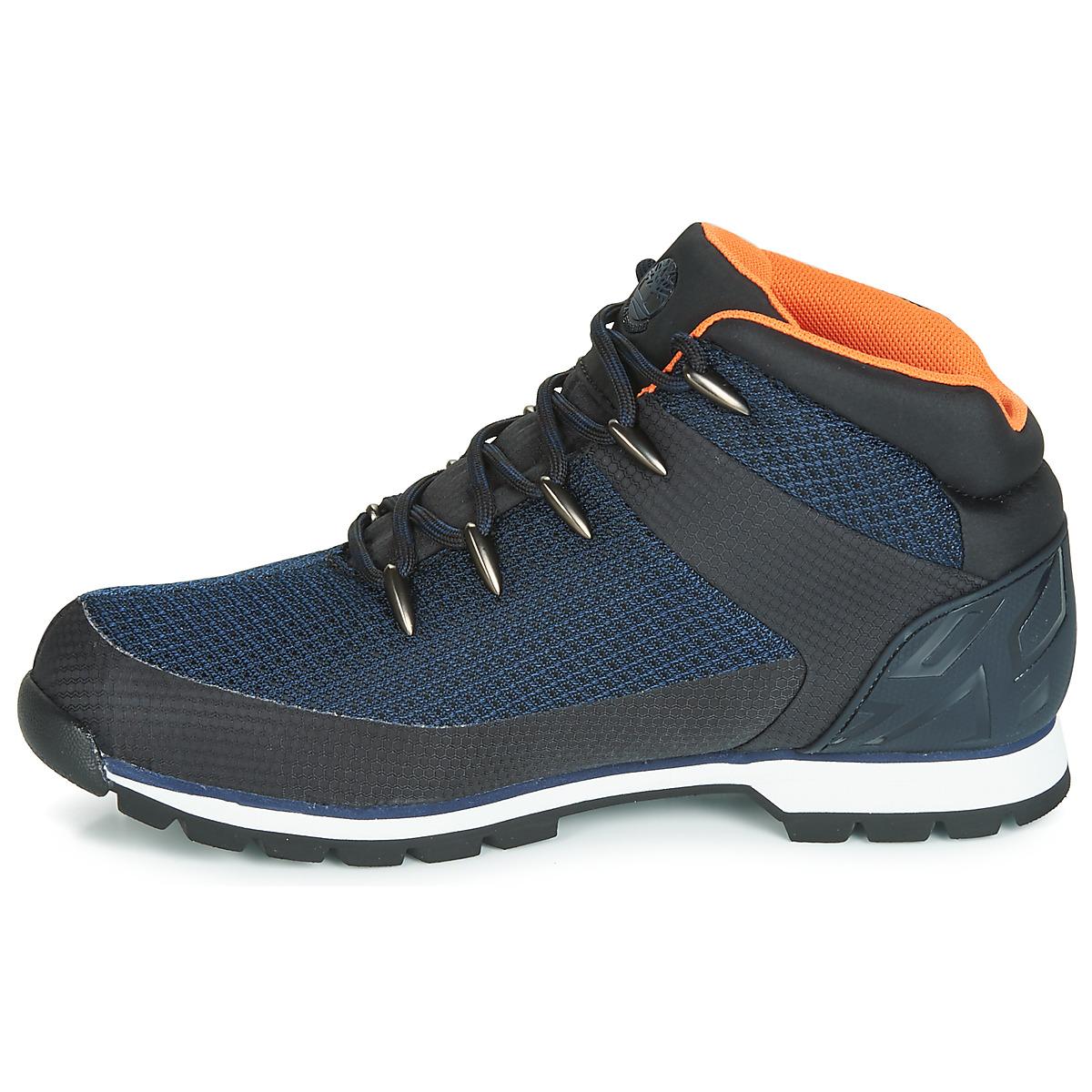 Timberland Euro Sprint Waterproof Mid Hiker Men's Mid Boots In Blue for Men - Lyst
