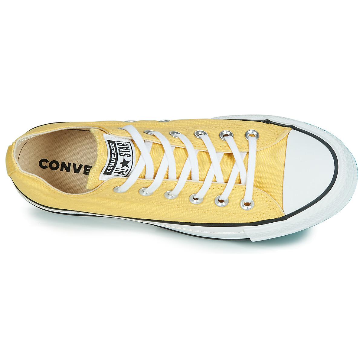 converse dainty yellow