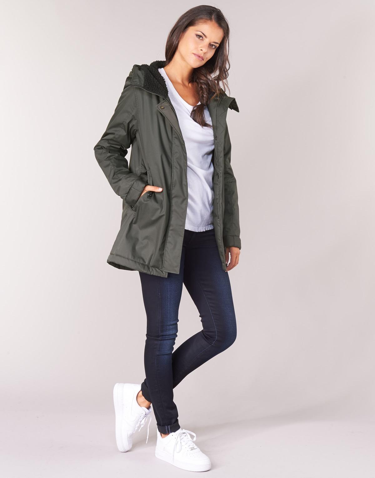 G-STAR RAW Damen Rovic Slim Pdd Teddy Wmn Parka