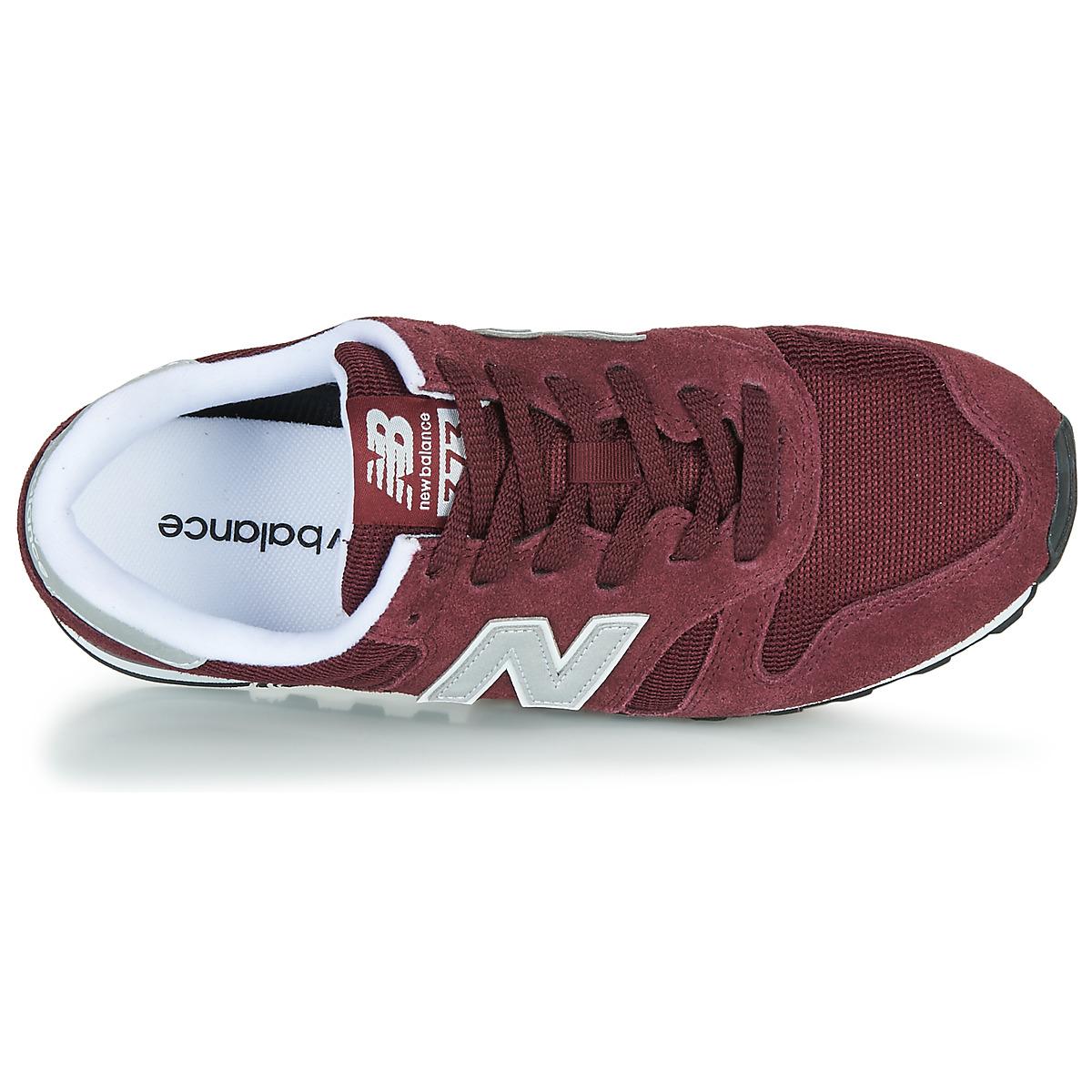 new balance 373 burgundy silver