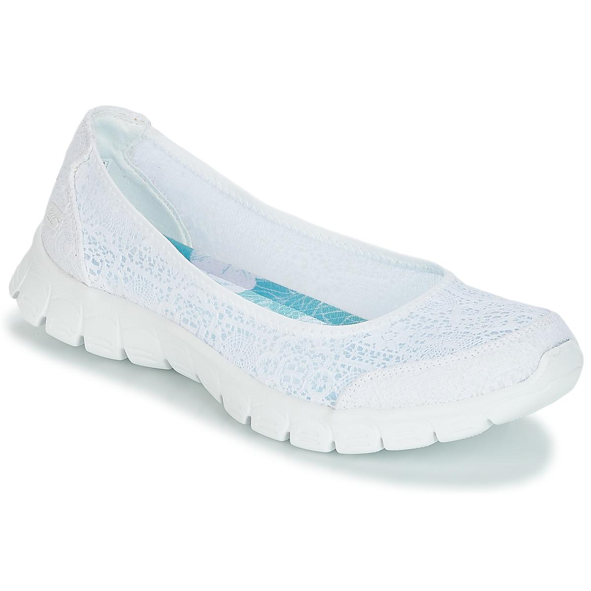 Skechers Ez Flex 3.0 Beautify Women's Slip-ons (shoes) In White | Lyst UK