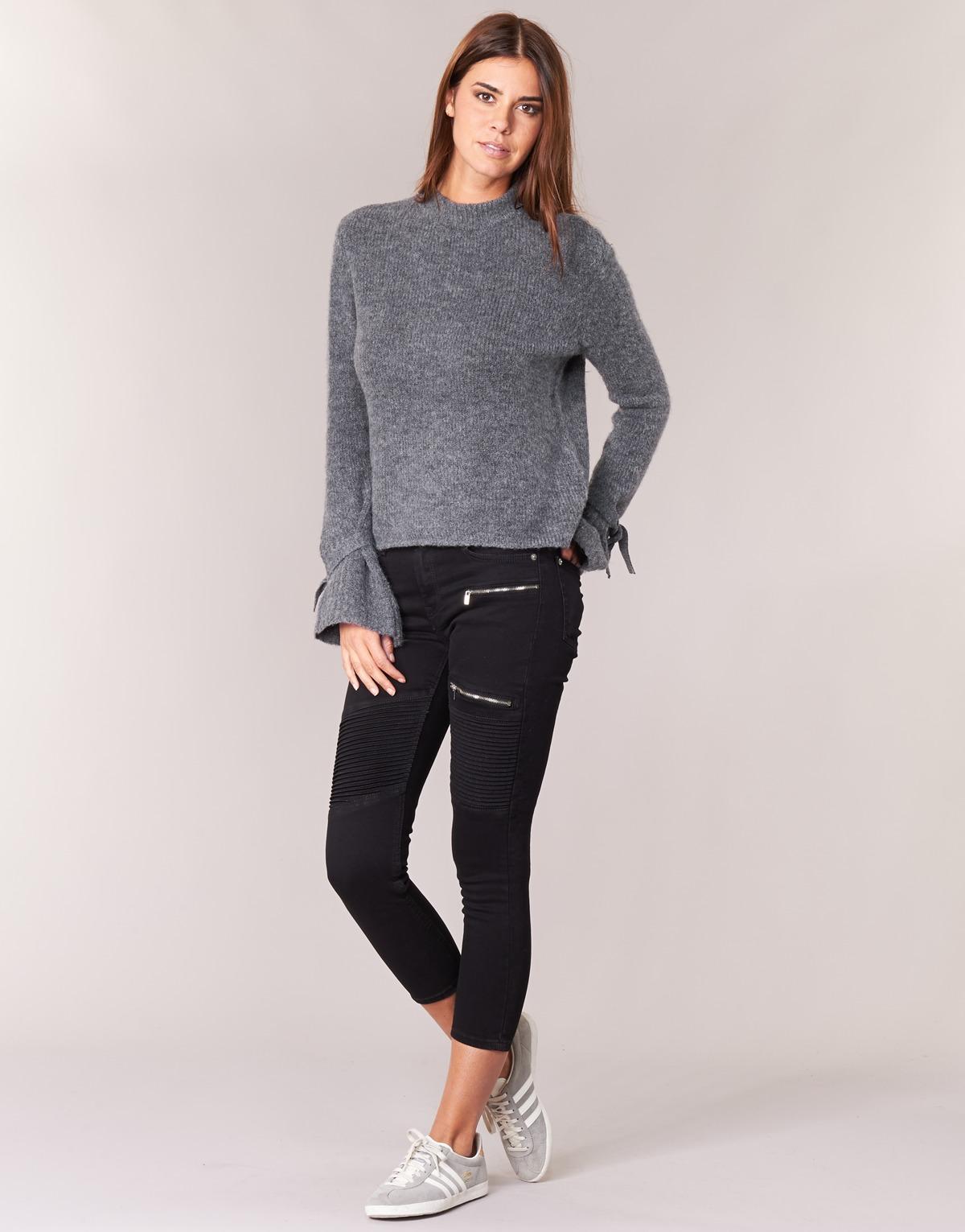 Vero Moda Elina Women's Sweater In Grey in Grey - Lyst
