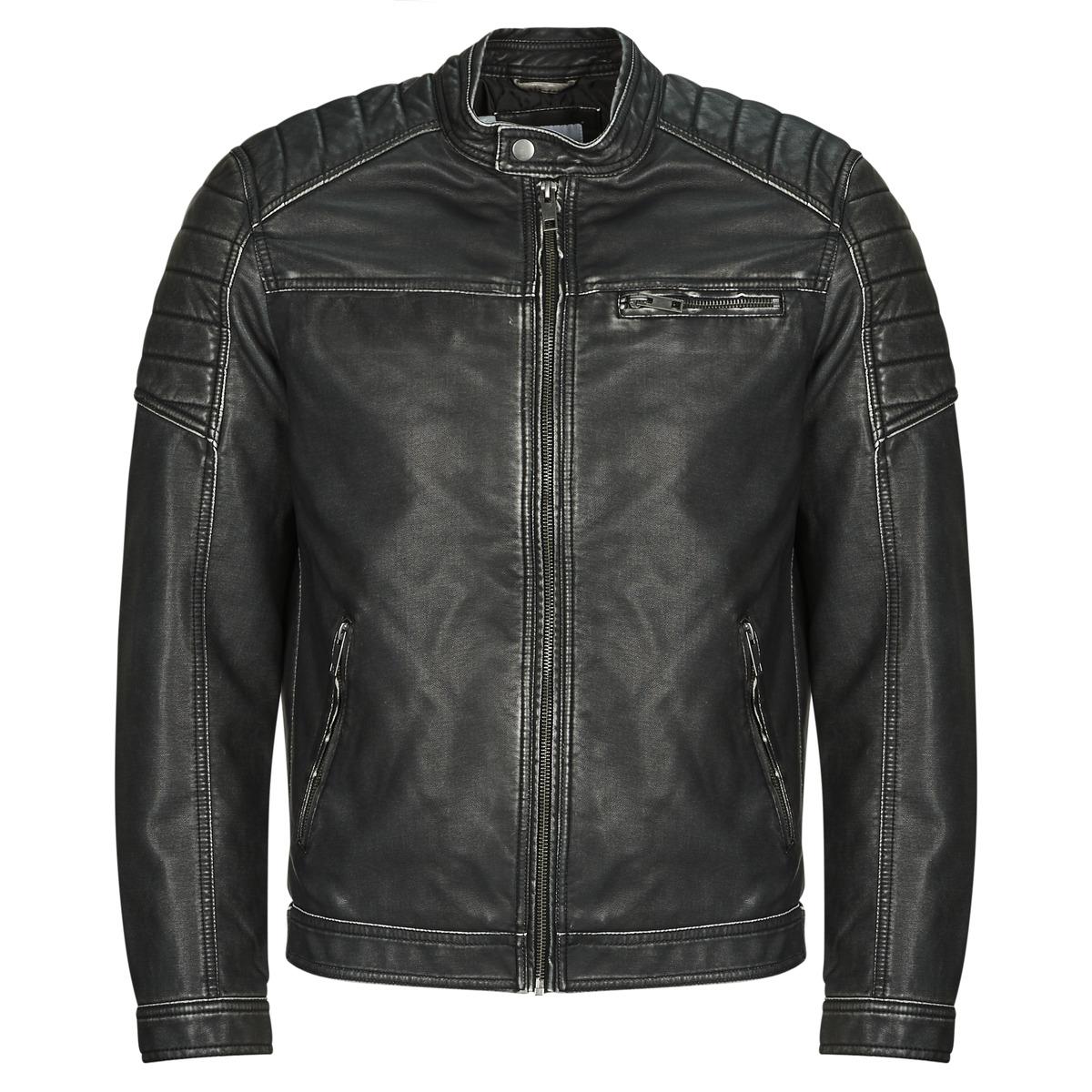 Giacca Moto JACK & JONES - Pelle Sintetica Uomo, Look Moderno - Foto 12