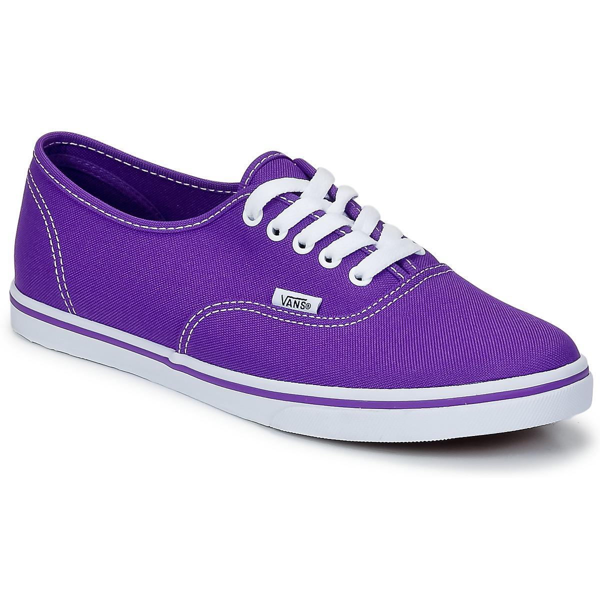 purple vans lo pro