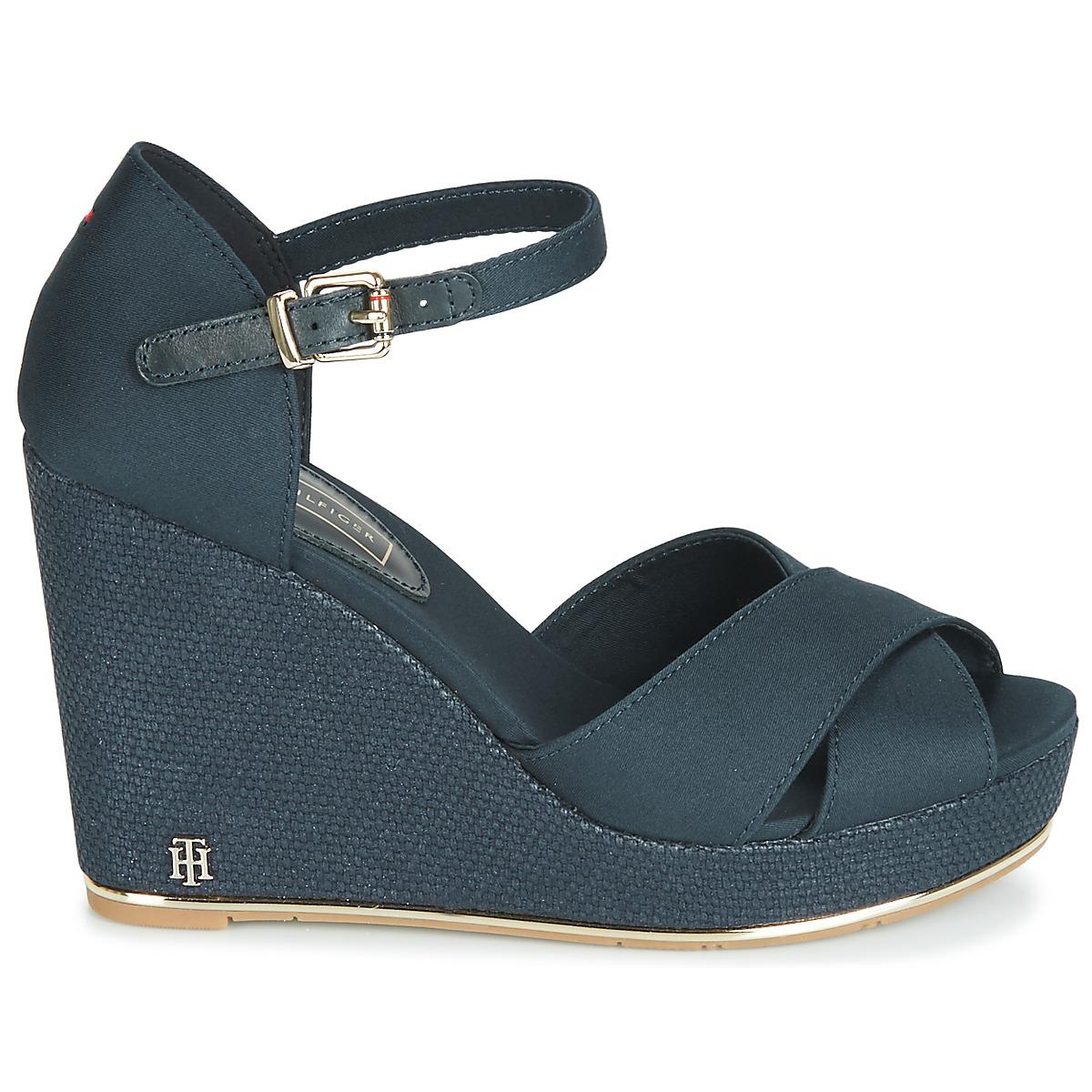 Tommy Hilfiger Selena 2d Sandals in Blue | Lyst UK