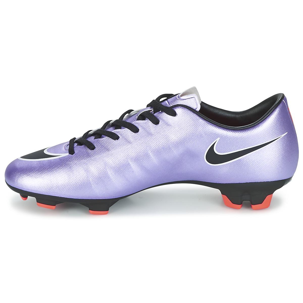 purple nike boots