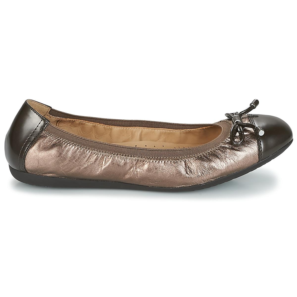 Geox Leather D Lola 2fit Women's Shoes (pumps / Ballerinas) In Brown ...