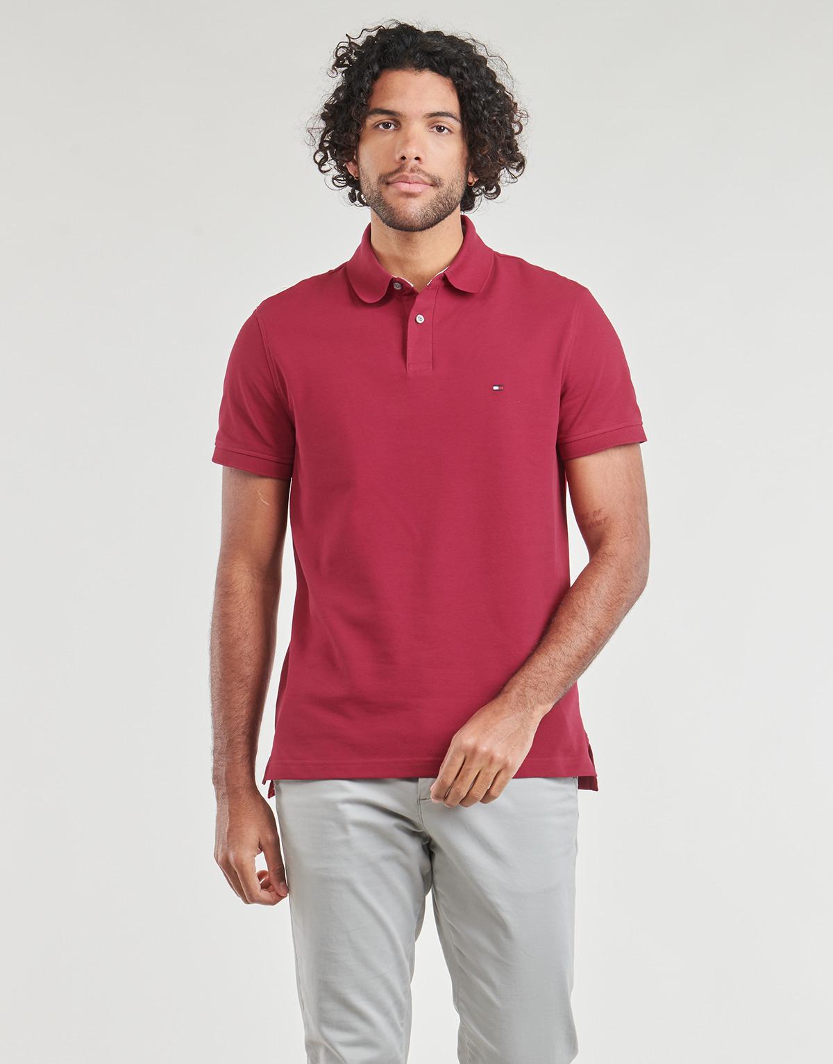 Tommy hilfiger polo bordeaux new arrivals