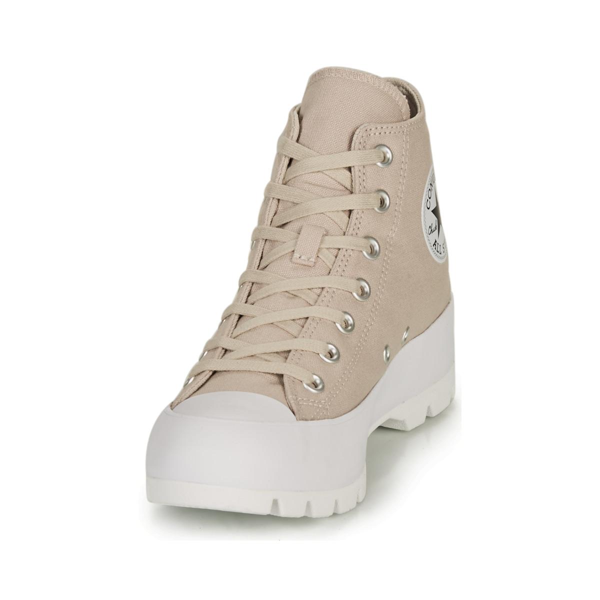 chuck taylor lugged beige
