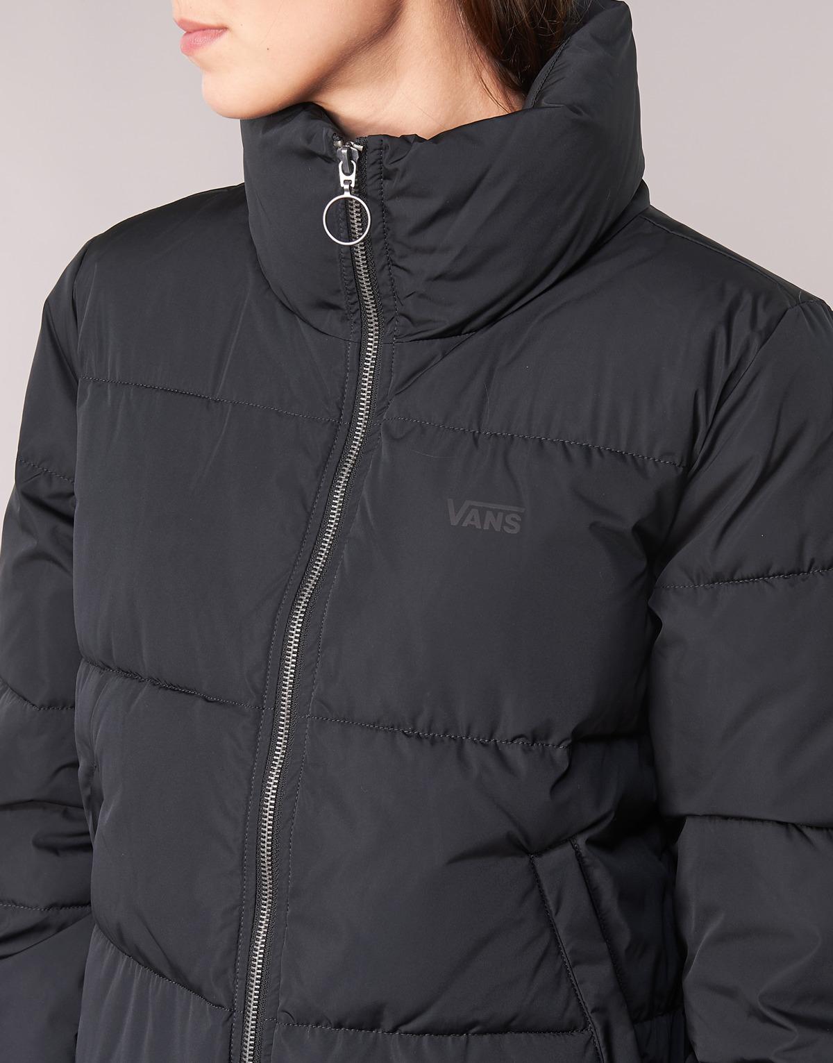 vans foundry puffer jacket black