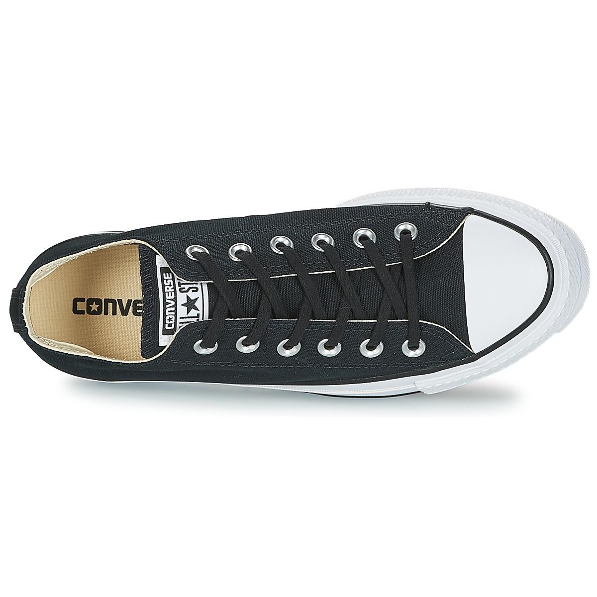 Chuck Taylor All Star Lift Clean Ox Core Canvas Shoes (trainers) Chuck Taylor All Star Lift Clean Ox Core Canvas Shoes (trainers)