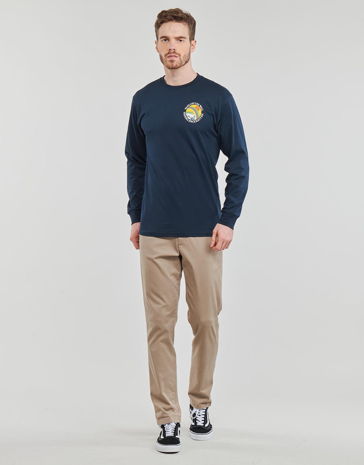 Vans blue hotsell long sleeve
