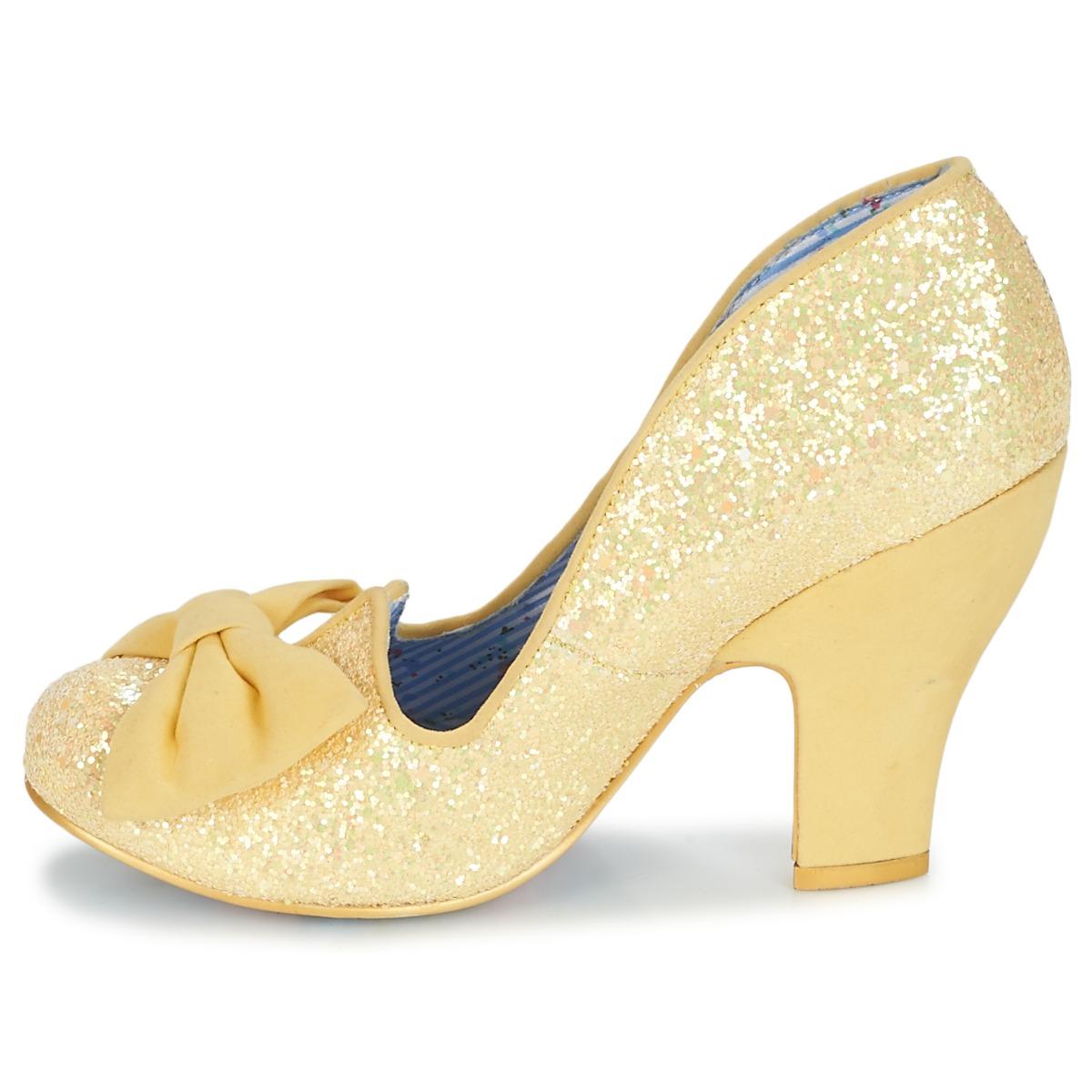 irregular choice nick of time yellow