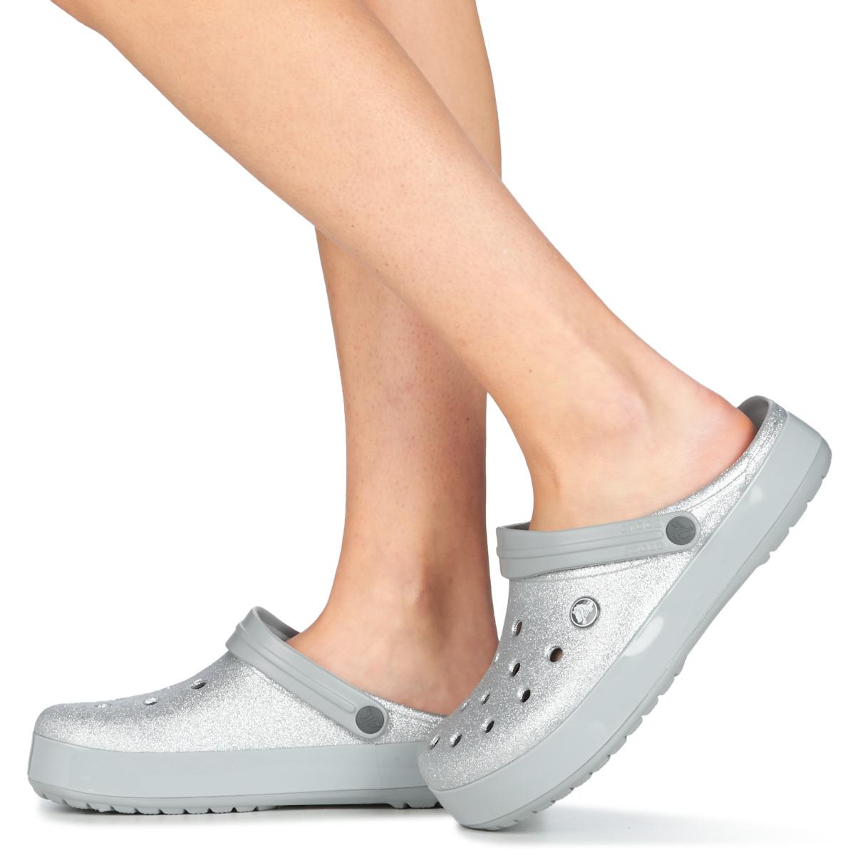 crocs crocband glitter clog