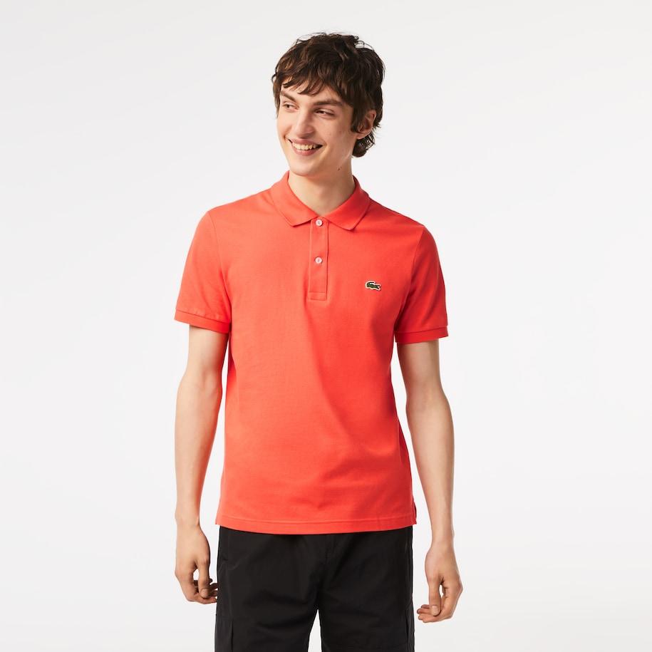 stivhed tema Åre Lacoste Men's Original L.12.12 Slim Fit Polo Watermelon in Red for Men |  Lyst
