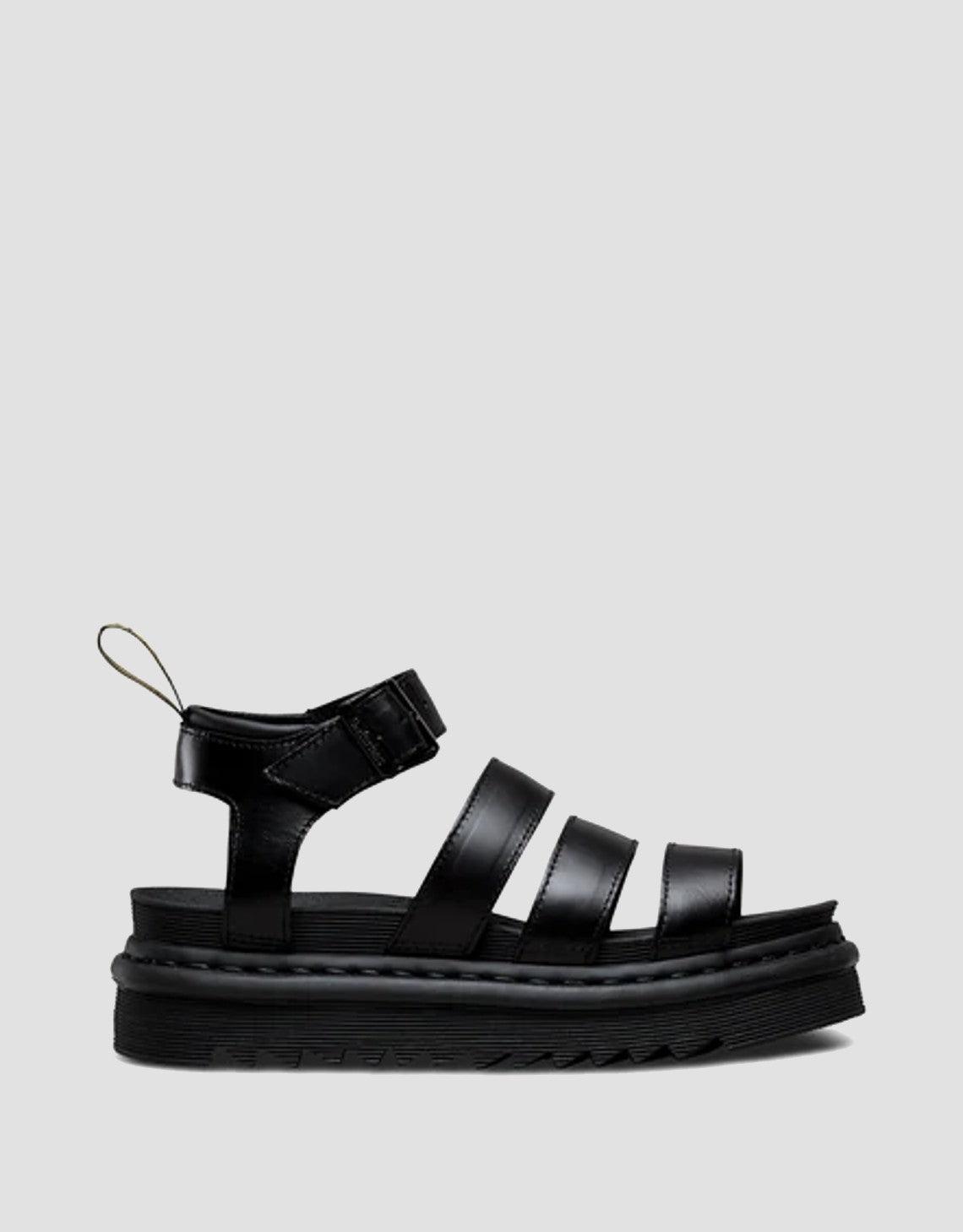 Dr. Martens Blaire Brando Leather Gladiator Sandals Black Lyst