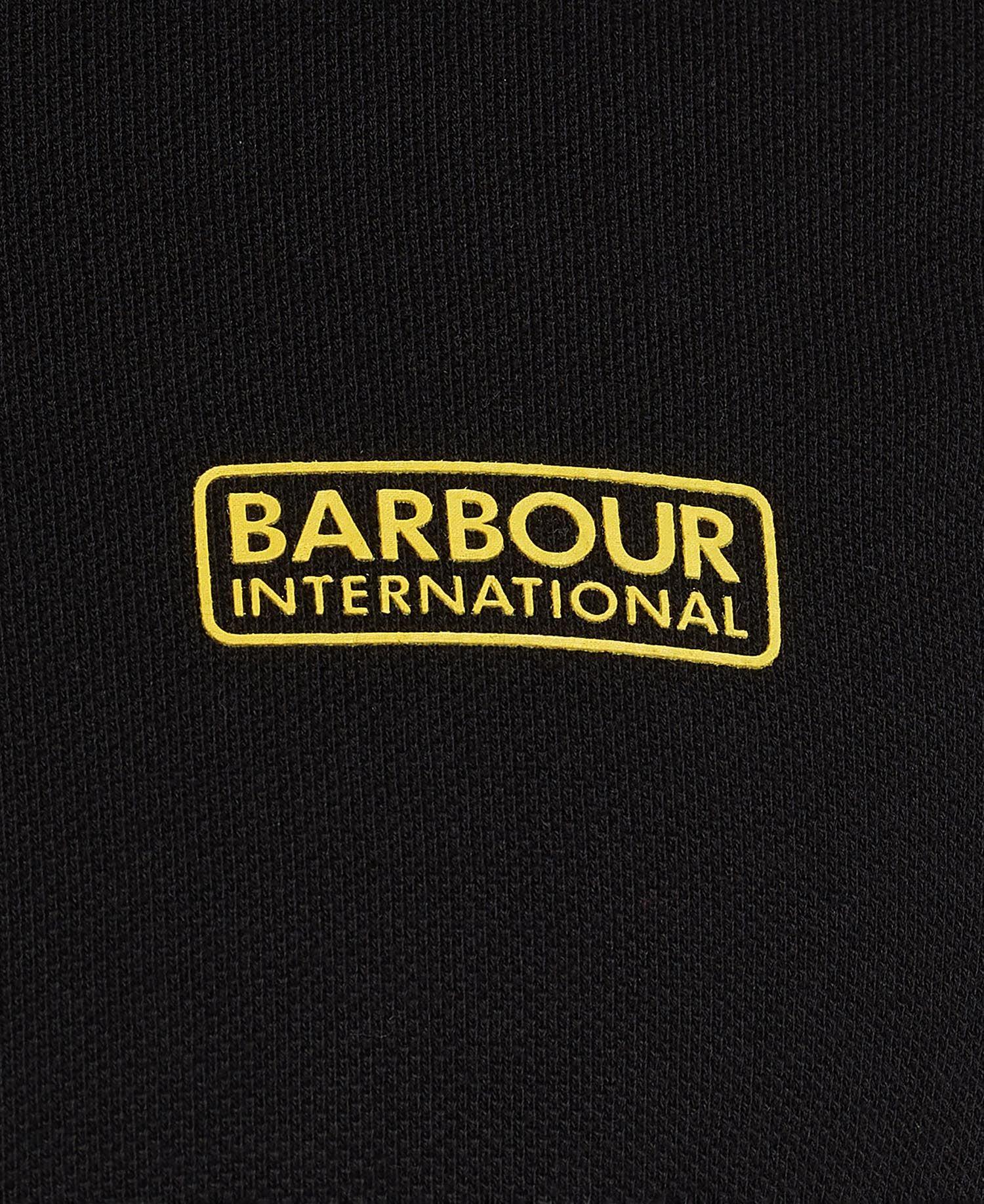Barbour International Essential Polo Black for Men | Lyst
