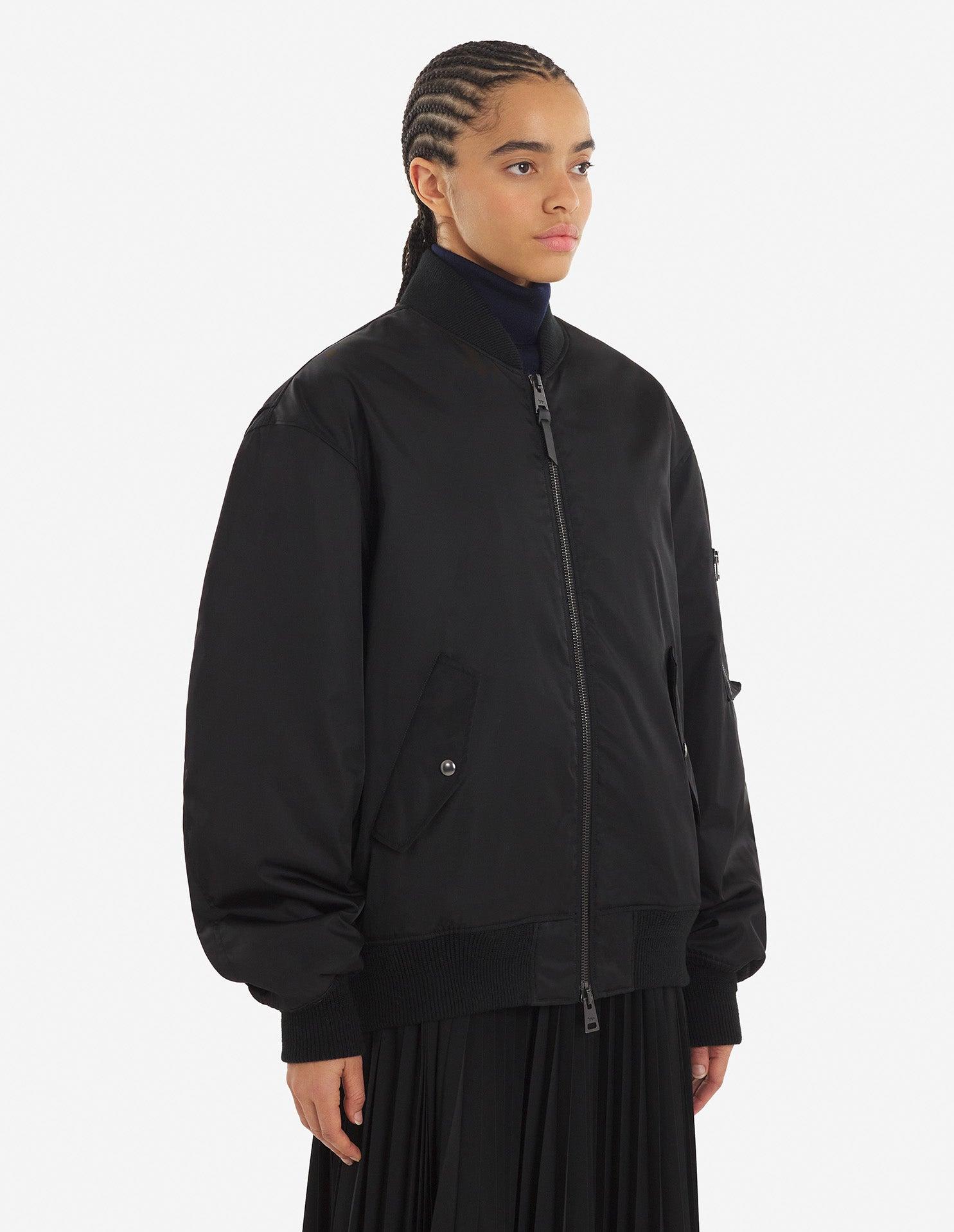 Maison Kitsuné Maison Kitsuné Bomber Jacket Black for Men | Lyst