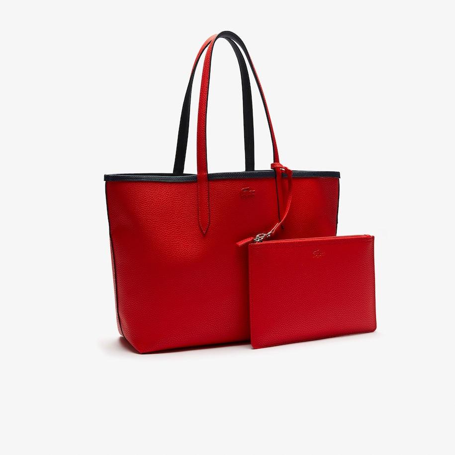 Sac lacoste reversible rouge et shop bleu