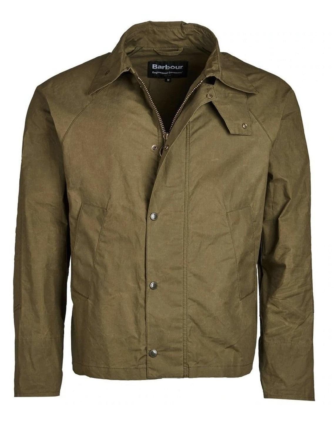 Barbour X Engineered Garments Unlined Graham Jacket Olive in Green