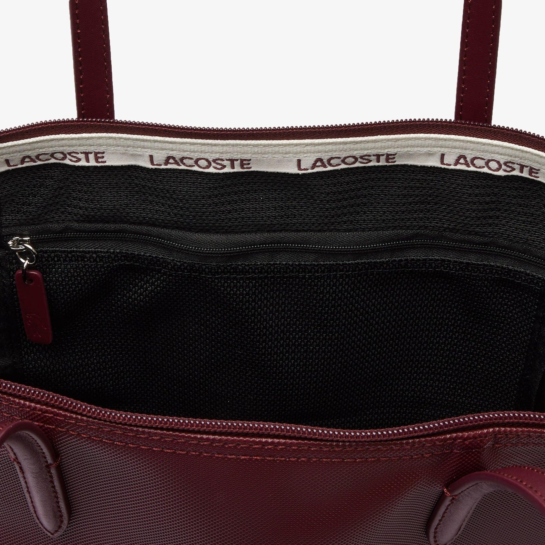 Lacoste Women's L.12.12 Concept Zip Tote Bag Zin in Red | Lyst