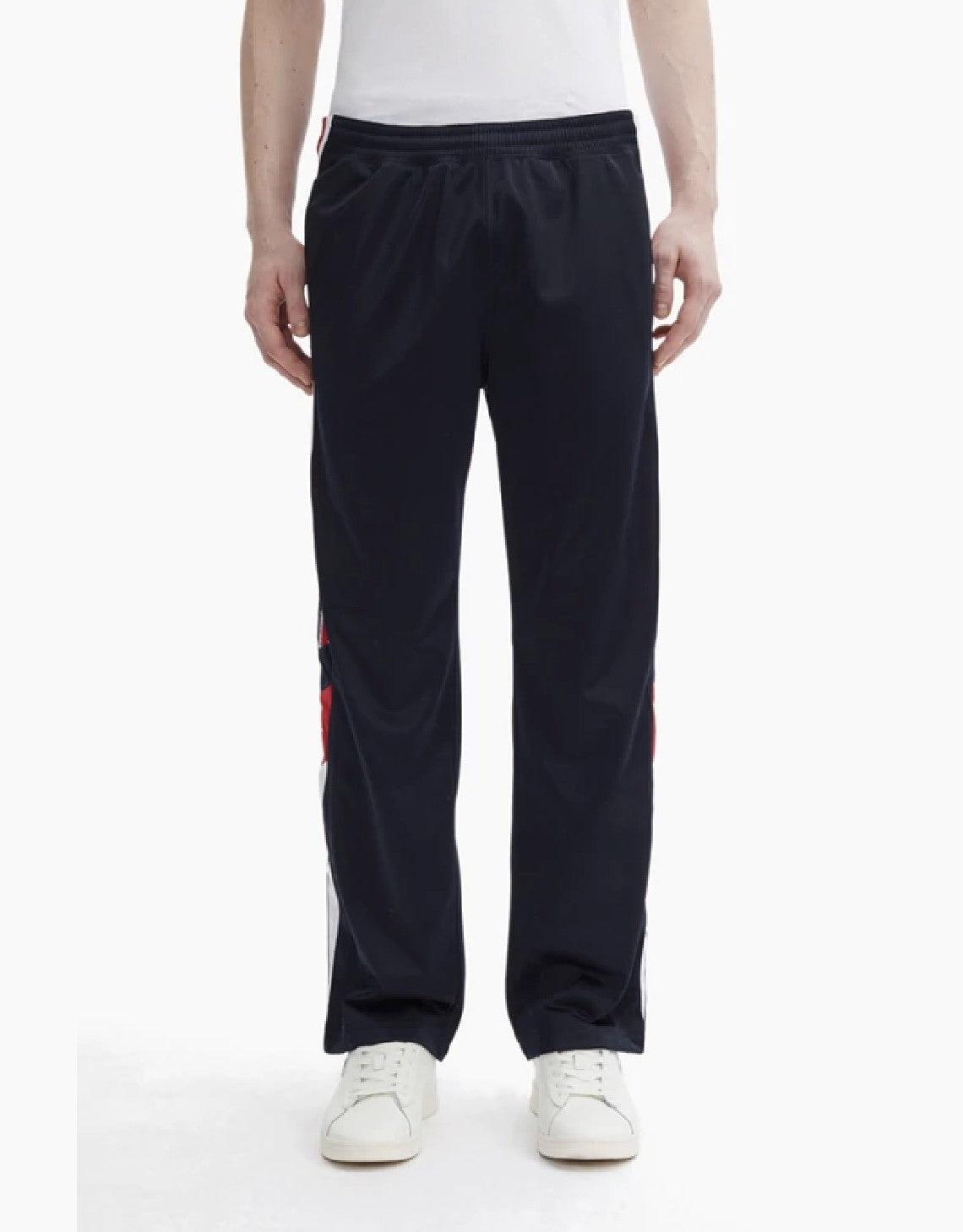 Champion Archive Jacquard Logo Tape Track Pants Navy in Blue for Men | Lyst