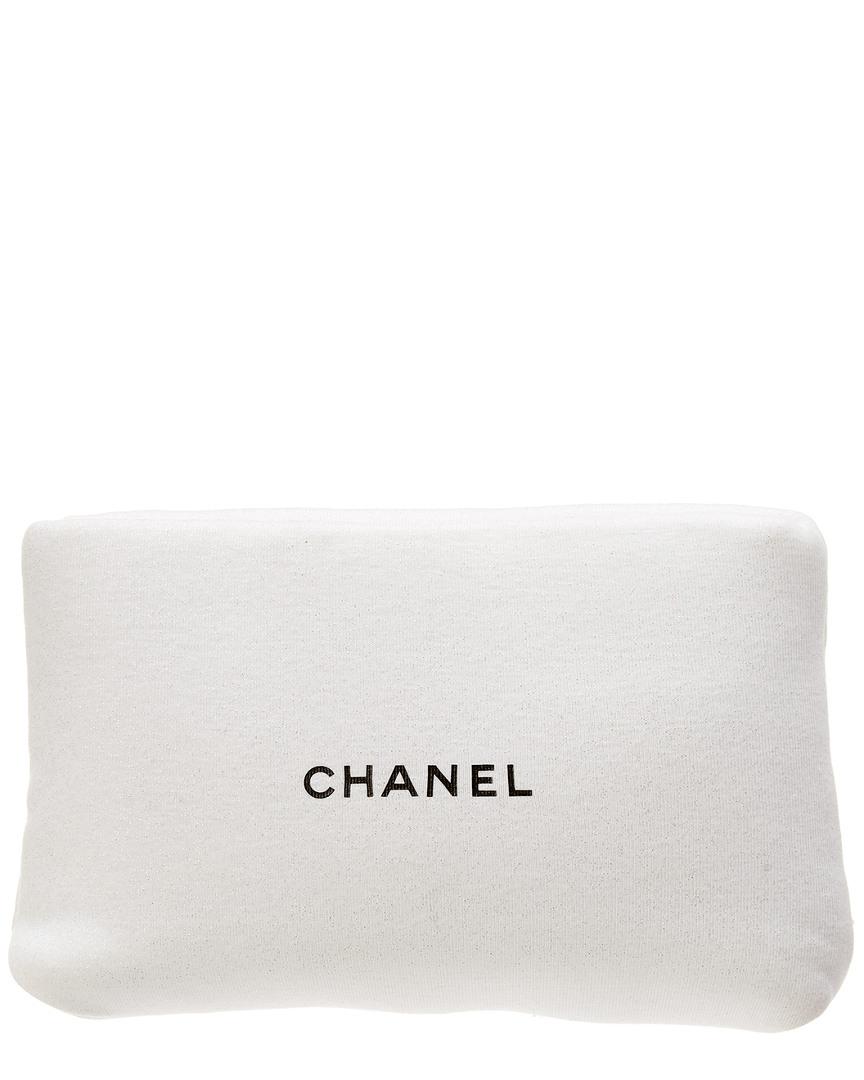 Lånte krænkelse Interaktion Chanel White Cosmetic Pouch | Lyst