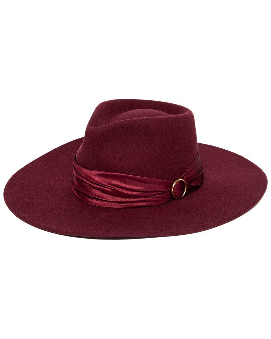 Trina Turk Red Wool Hat – One Size Adjustable – Like New Capo Skipool Red Wool Blend Unisex Bucket Hat Winter Sports  main image 3