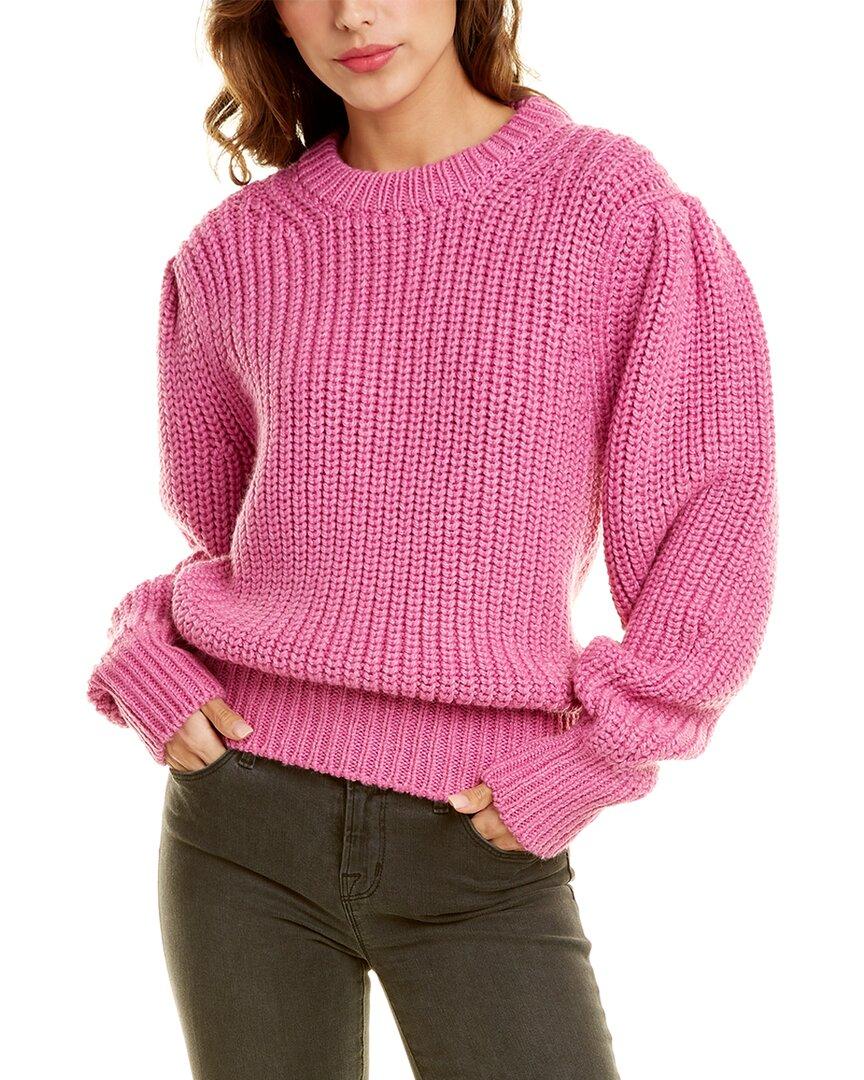 Tæt blåhval Syndicate Isabel Marant Sabel Marant Etoile Pleane Wool-blend Sweater in Pink | Lyst
