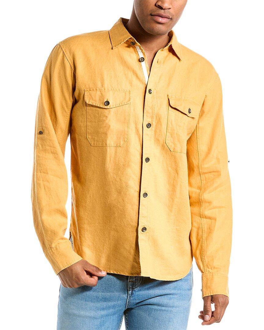 Yellow cord on sale shirt