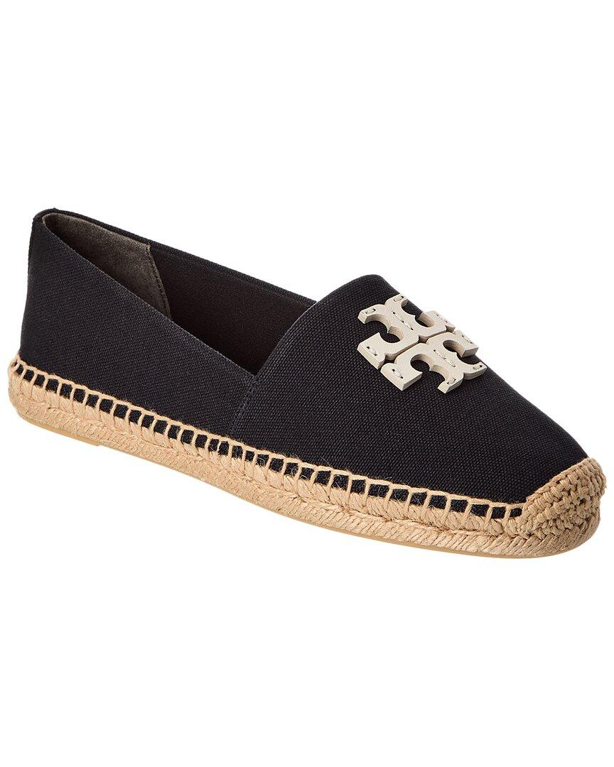 即発 TORY BURCH★FLAT Flat ESPADRILLE お洒落！ NIB Tory Burch Pearl Logo Flat Espadrilles Willa Tweed