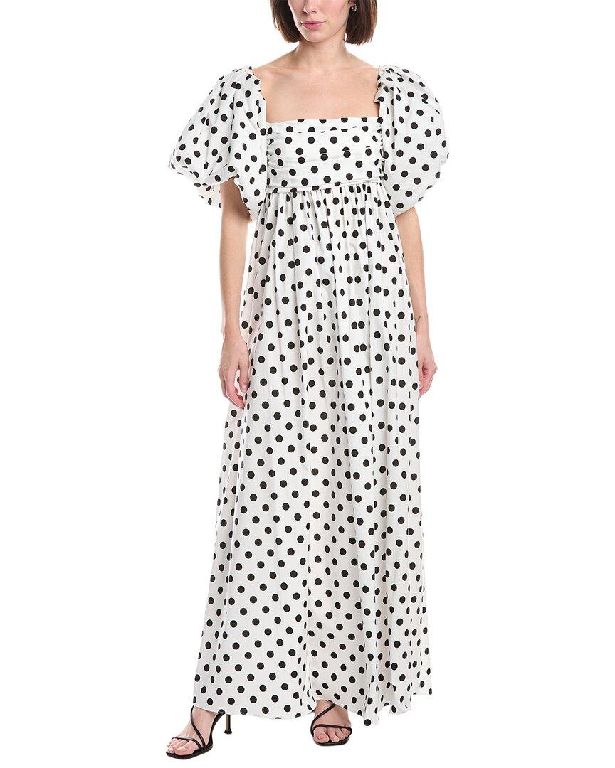 brown and white dress Brown & White Cotton Floral Shift Mini Dress