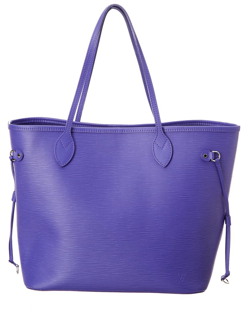 Louis Vuitton Purple Epi Leather Neverfull Mm Nm - Lyst