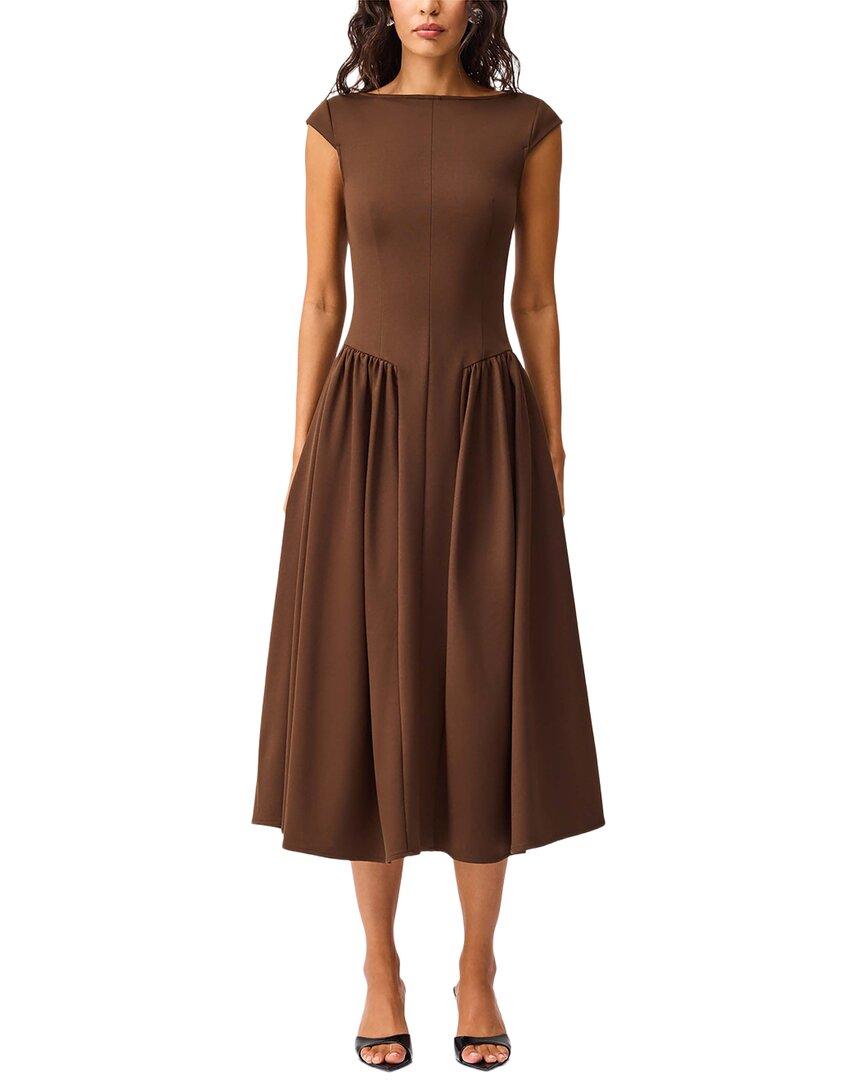 green emerald velvet dress Elliatt - Flora Tulip Mini Dress