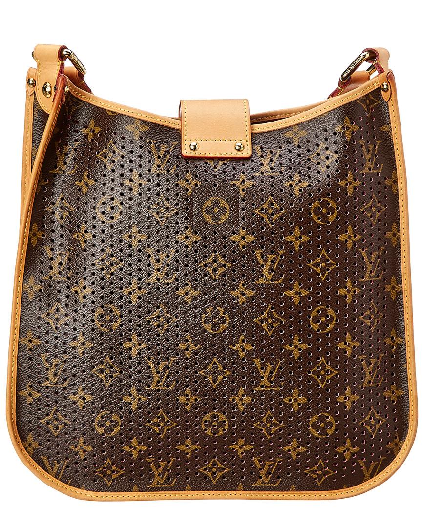 Louis Vuitton Limited Edition Pink Perforated Monogram Canvas