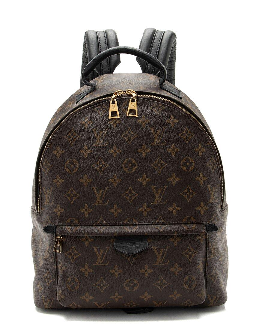 Louis Vuitton Monogram Canvas Palm Springs Mm Backpack (Authentic  Pre-Owned) in Black | Lyst UK