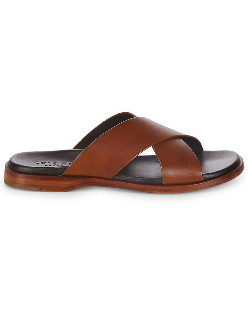 cole haan goldwyn 2.0 leather sandal