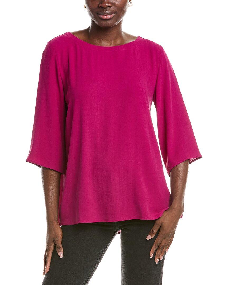 Eileen Fisher  Round Neck Long Sleeve Tee レディース シャツ トップス ベリー Bloom Women's Eileen Fisher Round Neck Long Sleeve Tee | Zappos.com