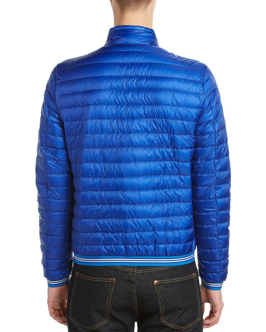 Moncler Synthetic David Down Jacket in Blue for Men - Lyst