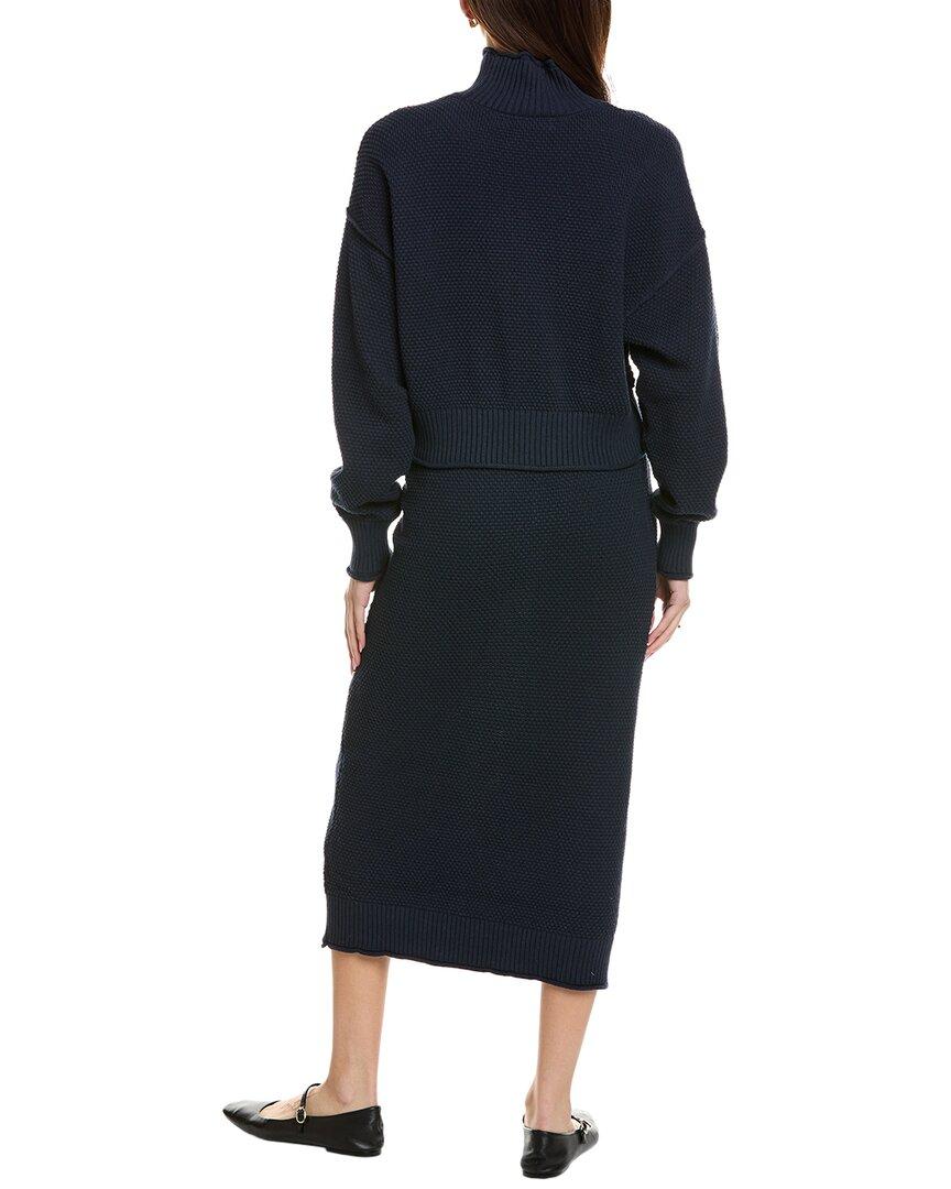 Free People Hailee Sweater Skirt Set Sweat Skirt Set On Sale