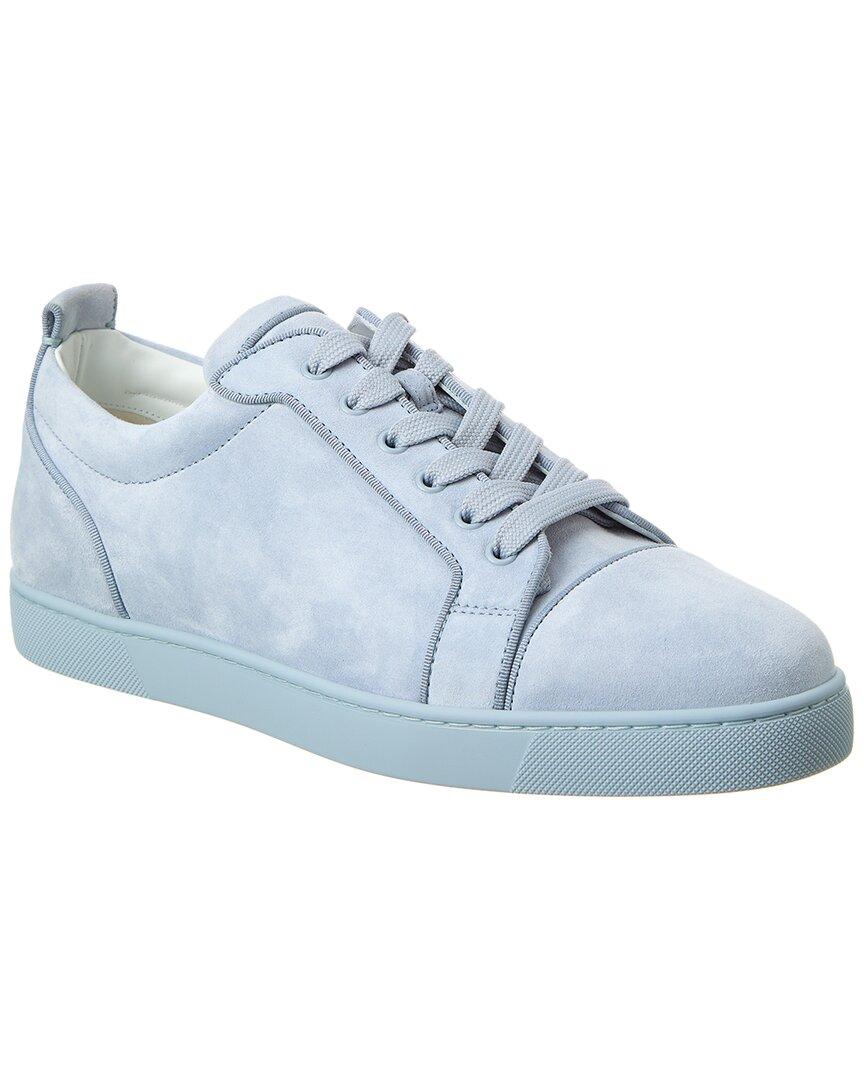 Christian Louboutin Louis Junior Orlato Suede Low-top Trainers in